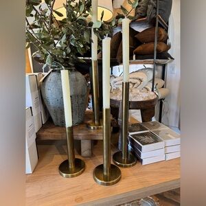 Modern Candlestick Holders (Set of 3)